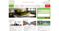 Desktop Screenshot of primeestate.hu